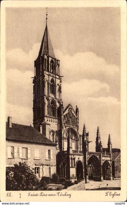 Saint Lere sous Vezelay - L'Eglise - CPA