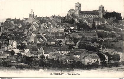 Vezelay - Vue Generale - CPA