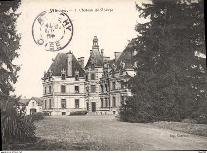 CPA Vibraye Chateau de Vibraye