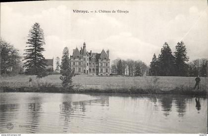 CPA Vibraye Chateau de Vibraye