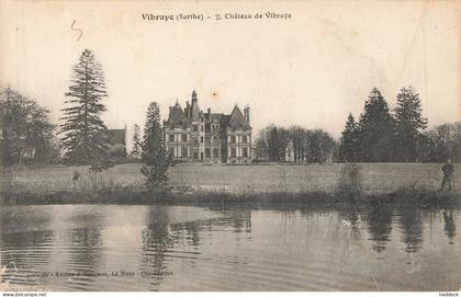 VIBRAYE : CHATEAU DE VIBRAYE