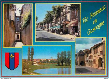 32 - Vic-Fezensac - Multivues - Blasons - CPM - Voir Scans Recto-Verso