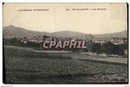 CPA L Auvergne Vic Le Comte