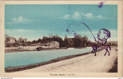 CPA VIC-SUR-AISNE Le port (158291)