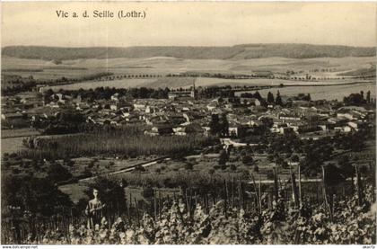 CPA AK VIC-sur-SEILLE - VIC a. d. SEILLE - Vue - Panorama (387873)