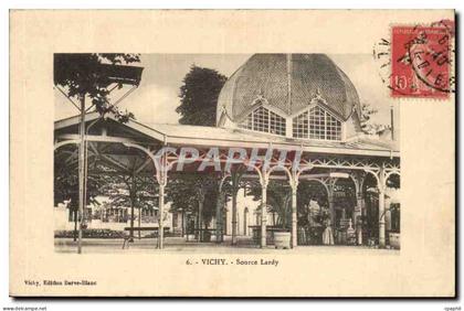 Vichy CPA Source Lardy