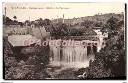 CPA Vidauban Entraigues Chutes de l'ecluse