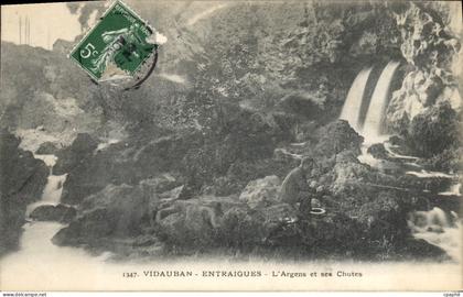 CPA Vidauban Entraigues l'Argens et ses Chutes