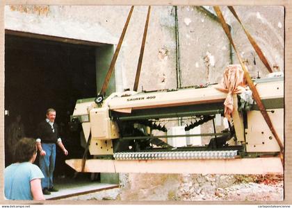 17709 / VIELMUR-sur-AGOUT Tarn Usine Textile Déchargement du Matériel SAURER 400 APA-POUX