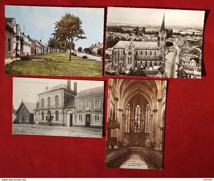 4  cartes -  Vignacourt   -( 80. Somme )