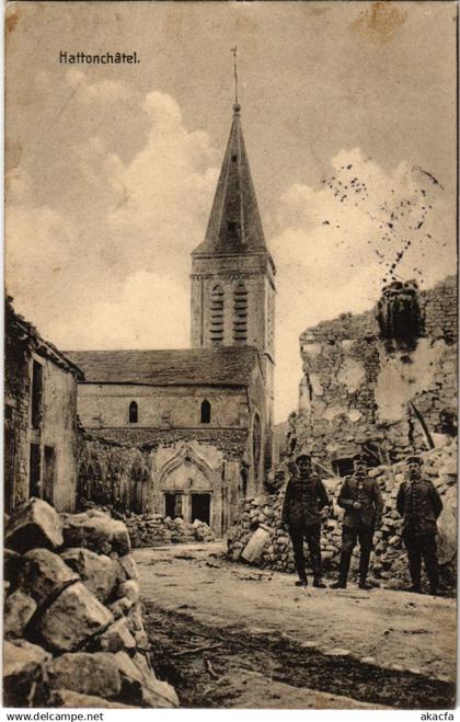 CPA Vigneulles-les-Hattonchatel - Rue - Strassenpartie - Ruines (1036894)