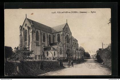 CPA Villaines-la-Juhel, Eglise