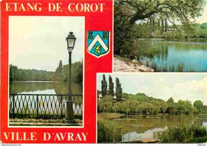 92 - Ville d'Avray - L'Etang de Corot - Multivues - Blasons - CPM - Voir Scans Recto-Verso