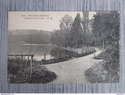 cpa Ville D'Avray(92)autour des lacs