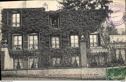 CPA Ville D'Avray Maison De Cambetta les jardies vue du parc