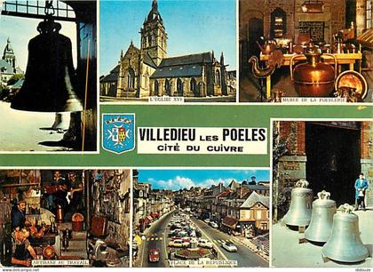 50 - Villedieu les Poeles - Multivues - CPM - Voir Scans Recto-Verso