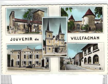 1 cpsm Souvenir de Villefagnan