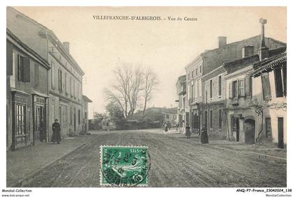 ANQP7-0581-81 - VILLEFRANCHE-D'ALBIGEOIS - Vue du centre