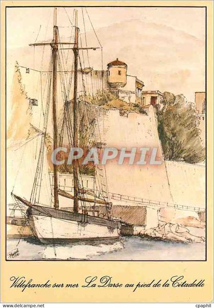 CPM Villefranche sur Mer La Darse au pied de la Citadelle