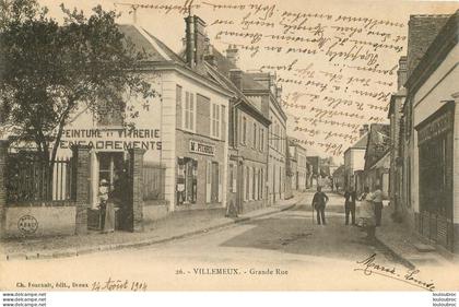 VILLEMEUX SUR EURE GRANDE RUE
