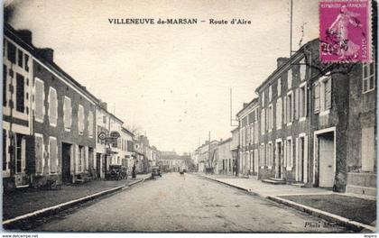 40 - VILLENEUVE de MARSAN -- Rue d'Aire