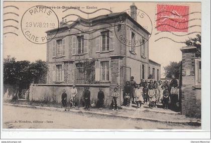VILLENEUVE LA DONDAGRE : écoles - très bon état
