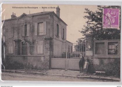 Villeneuve-la-Dondagre Mairie et Ecole