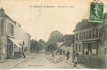 CPA Villeneuve la Guyard 89/186