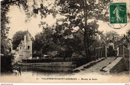 CPA Villeneuve le Roi Moulin de Senlis (1346710)