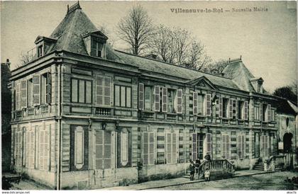 CPA Villeneuve le Roi Nouvelle Mairie (1346729)