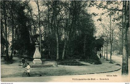 CPA Villeneuve le Roi Sous bois (1346727)