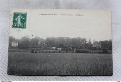 Villeneuve le Roi, vue du château, les cèdres, Val de Marne 94