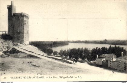 CPA Villeneuve les Avignon La Tour Philippe le Bel