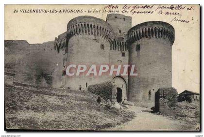 CPA Villeneuve les Avignon Le Fort St Andre