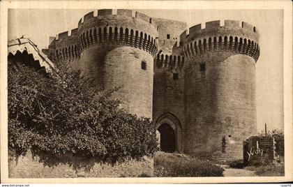 CPA Villeneuve les Avignon Porte Fortifiee du Fort Saint Andre