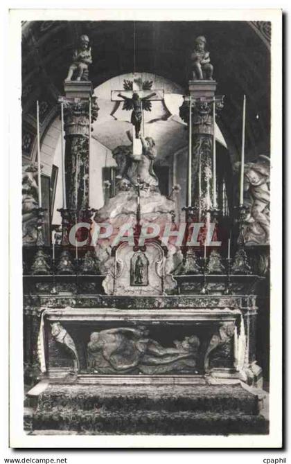 Villeneuve les Avignon CPA Eglise de la collegiale Le maitre autel