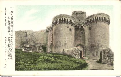 Villeneuve les Avignon CPA Le chateau Saint Andre