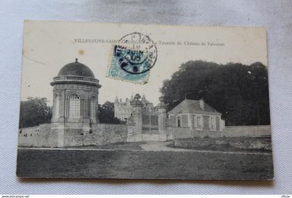 Cpa 1905, Villeneuve saint Georges, la tourelle du château de Valenton, Val de Marne 94