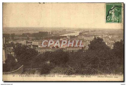 CPA Villeneuve Saint Georges Vue panoramique