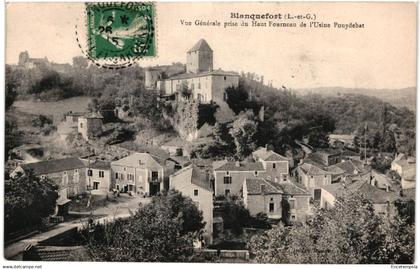 CPA Carte Postale  France  Blanquefort Vue générale prise du Haut Fourneau  1911VM93745ok