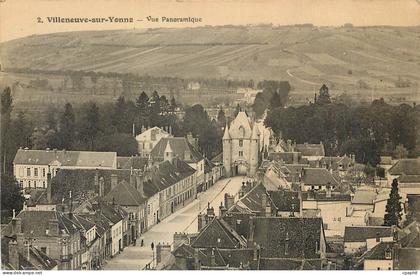 CPA Villeneuve sur Yonne Vue Panoramique