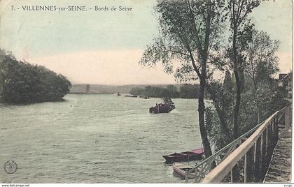 CPA Villennes sur Seine Bords de Seine