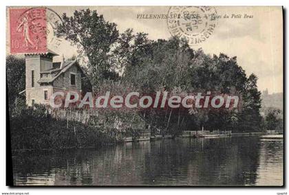 CPA Villennes sur Seine Rives du Petit Bras