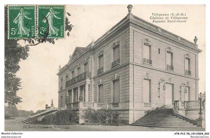 ATRP12-0998-78 - VILLEPREUX - Chateau de villepreux - Façades nord-ouest