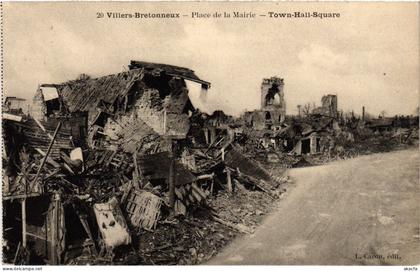 CPA Villers Bretonneux Place de la Mairie (1502634)