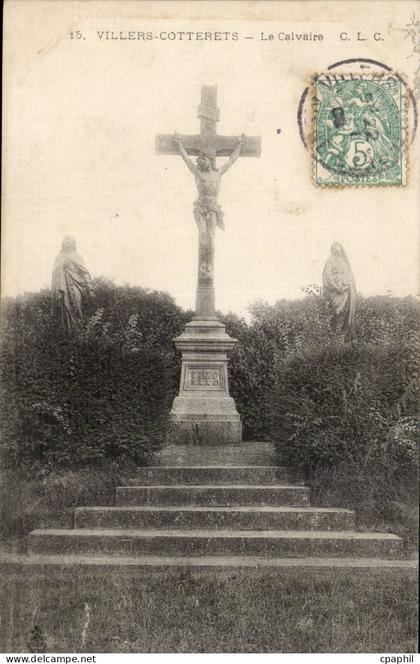 Villers Cotterets CPA Le calvaire