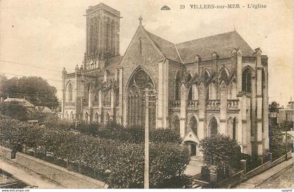 CPA Villers sur Mer L Eglise