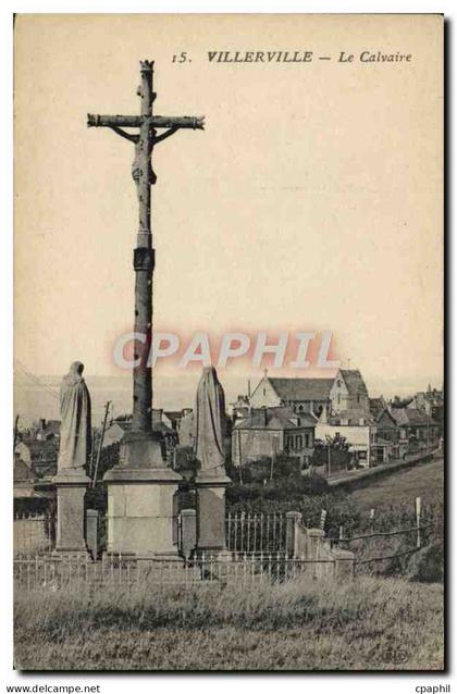 CPA Villerville Le Calvaire