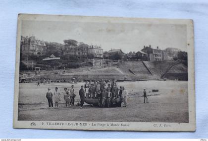 Villerville sur mer, la plage à marée basse, Calvados 14