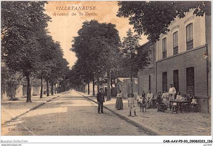 CAR-AAVP9-93-0631 - VILLETANEUSE - avenue de st-denis